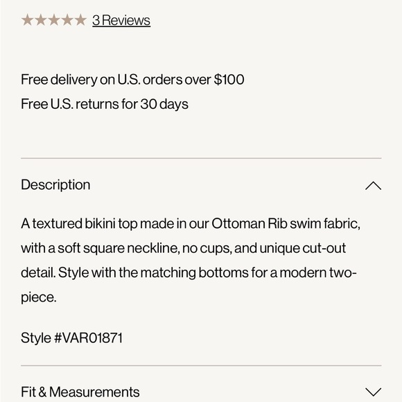 Varley April Bikini Top - Picture 9 of 9